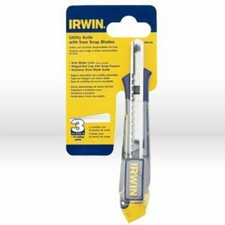 IRWIN Utility Knife Blades, Standard Snap Knife 9mm 2086100